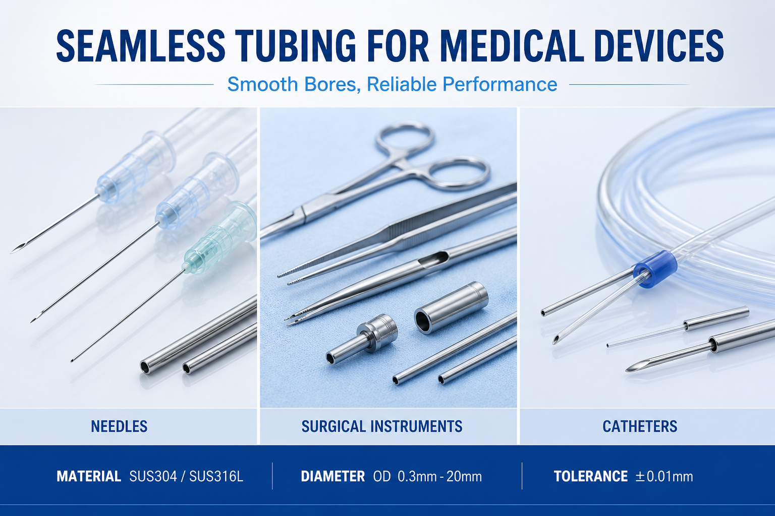 Seamless Stainless Steel Tubing: The Backbone of Medical-Grade Precision