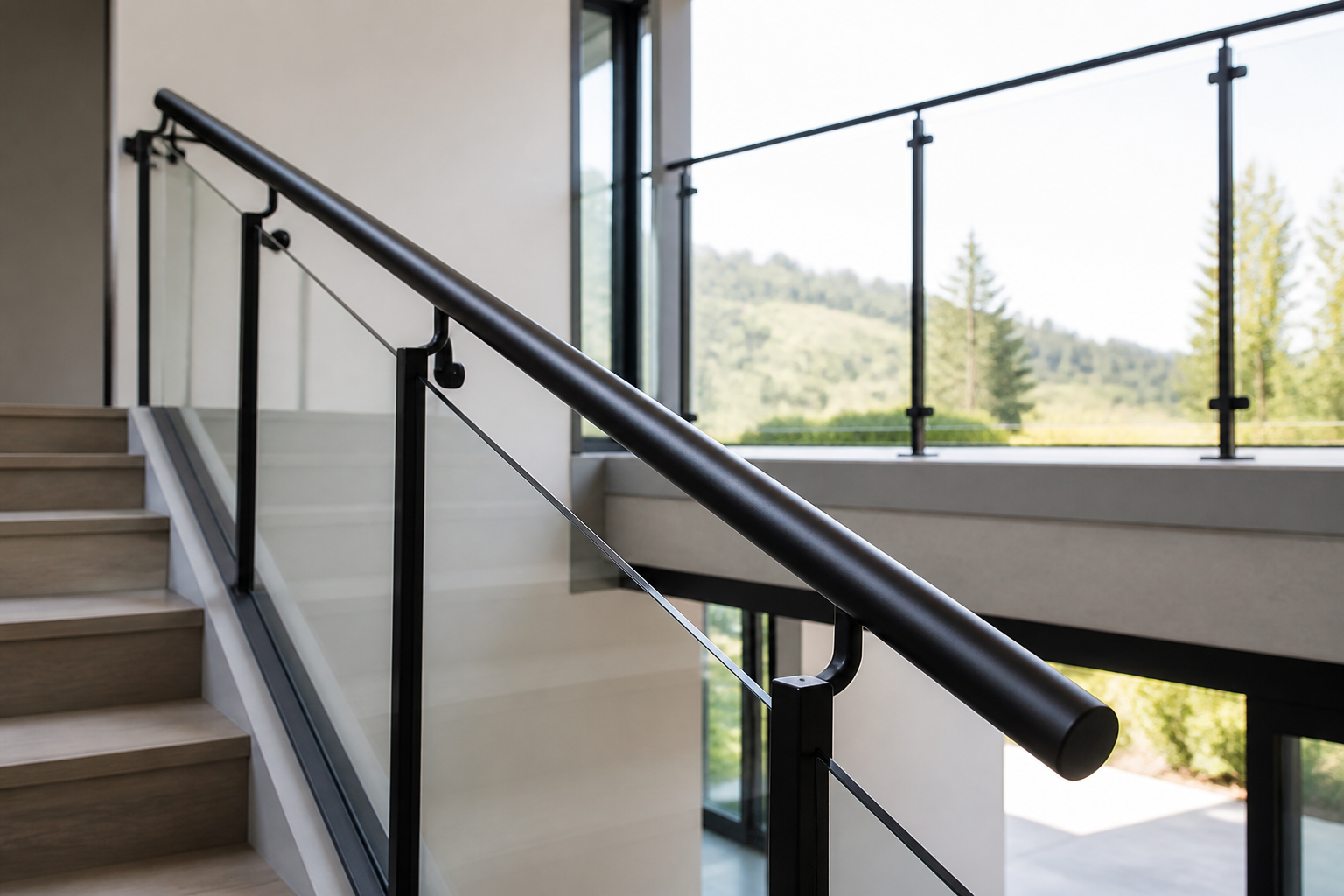 Stainless Steel Handrail Pipe 304 50mm Decorative Welded Tube Stair Balcony Railing