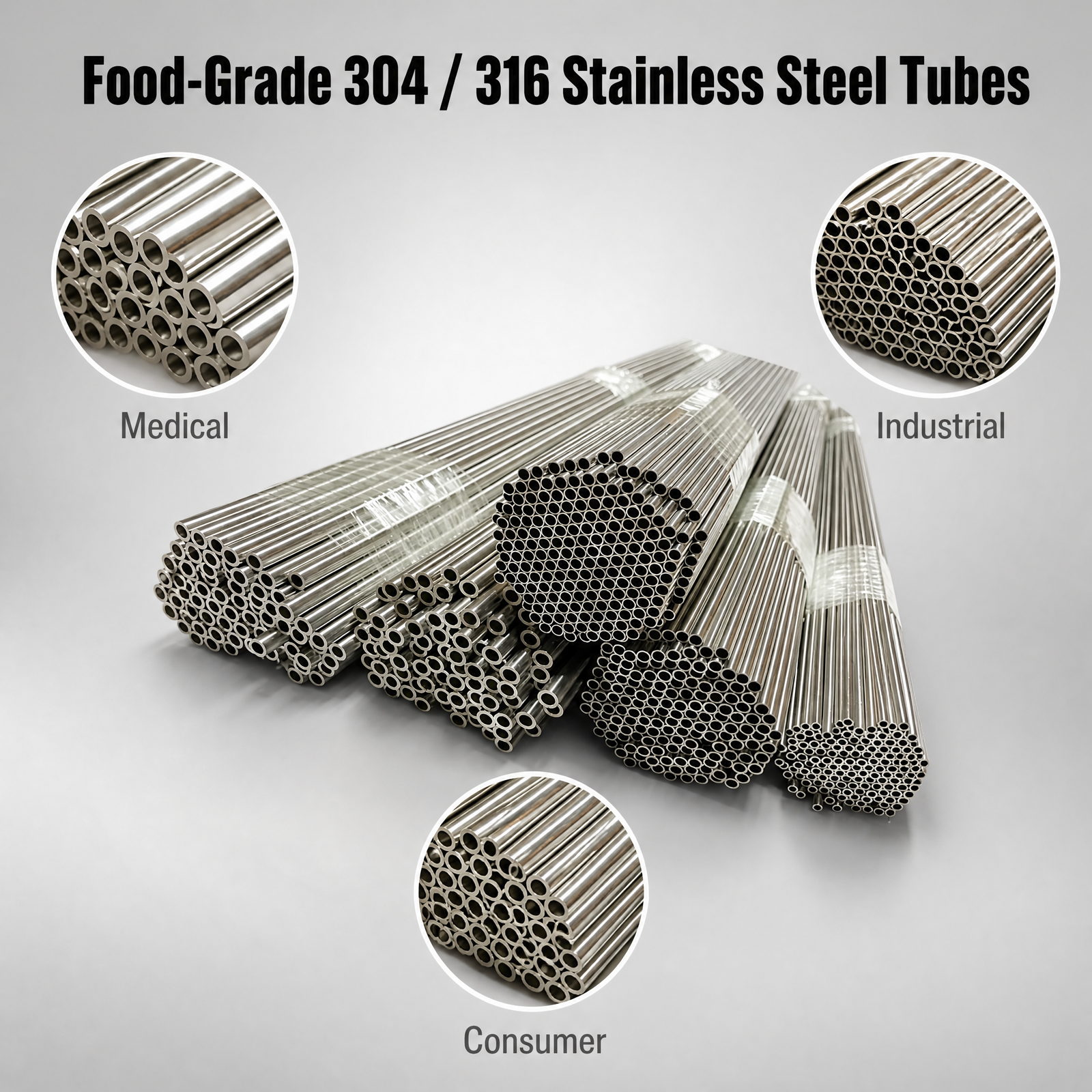 Custom Small-Diameter Stainless Steel Tubes
