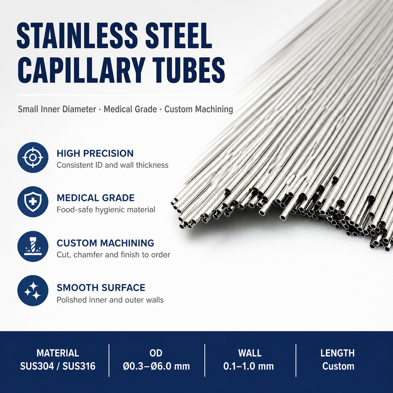 Precision Stainless Steel Needles