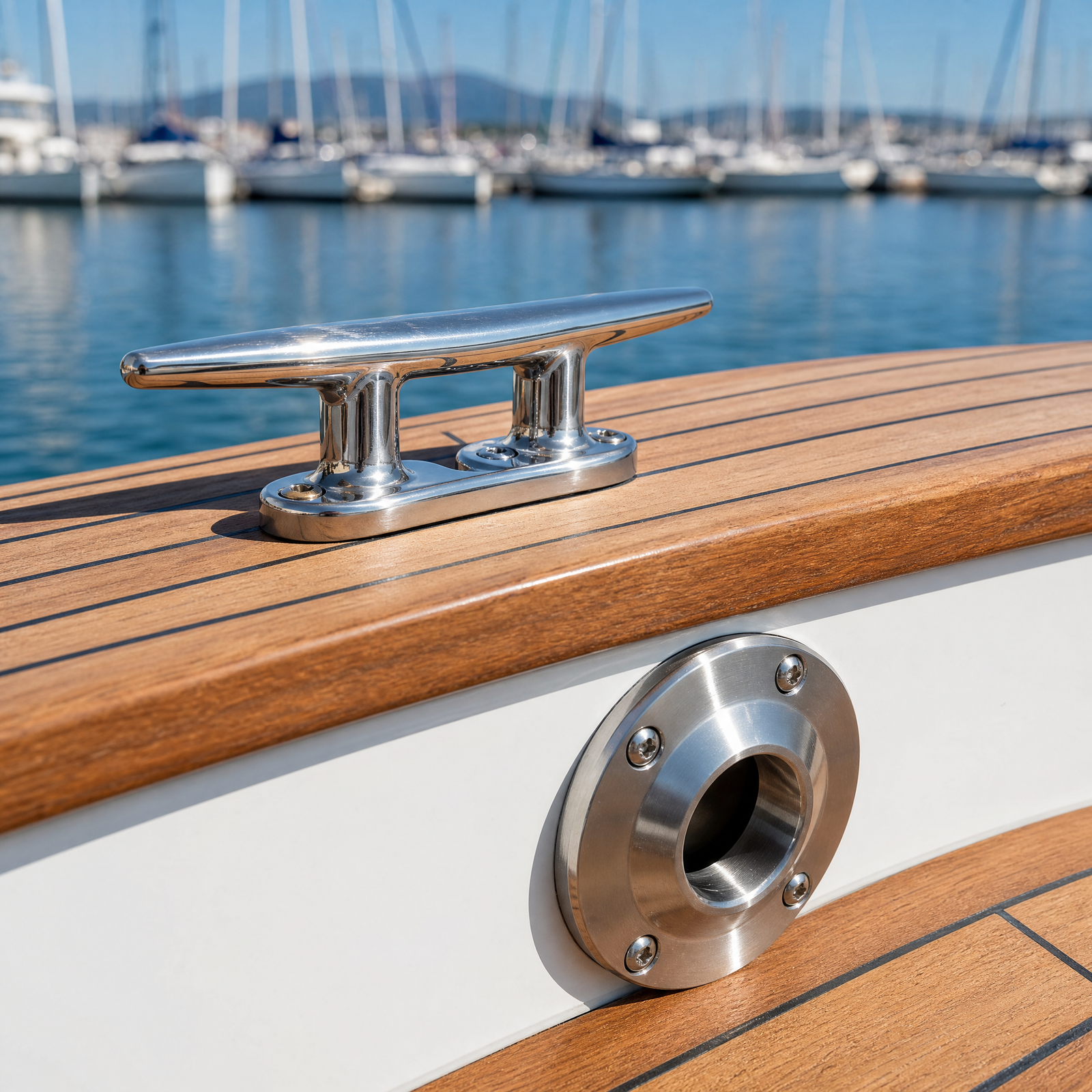 Custom Stainless Steel Boat Parts